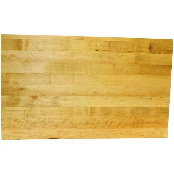 Tablecraft CBW1830175, 30" x 18" x 1 3/4" Birchwood Butcher Cutting Board