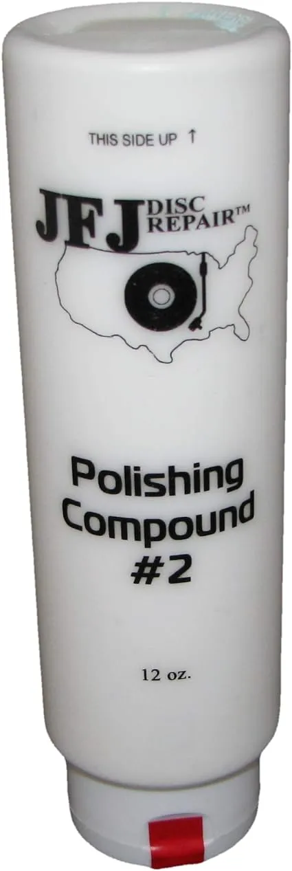 JFJ Disc Repair JFJPOL2 12oz #2 Polish Compound, White