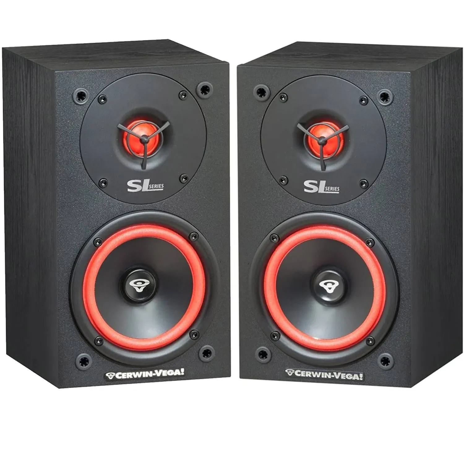 Cerwin Vega SL5M 2-Way Bookshelf Speakers, Pair