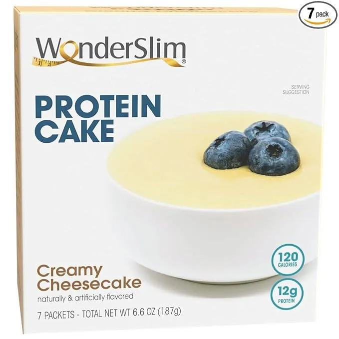 WonderSlim Creamy Cheesecake Protein Cake