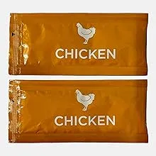 Reduced Sodium Chicken Broth Concentrate - 20 Stick Pack (9.6g Each) - Bundle with Habanerofire Pan and Skillet Scraper