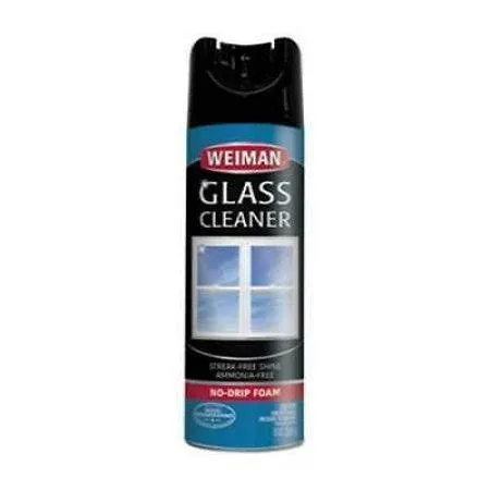 Weiman Foaming Glass Cleaner Aerosol Can 6/Carton