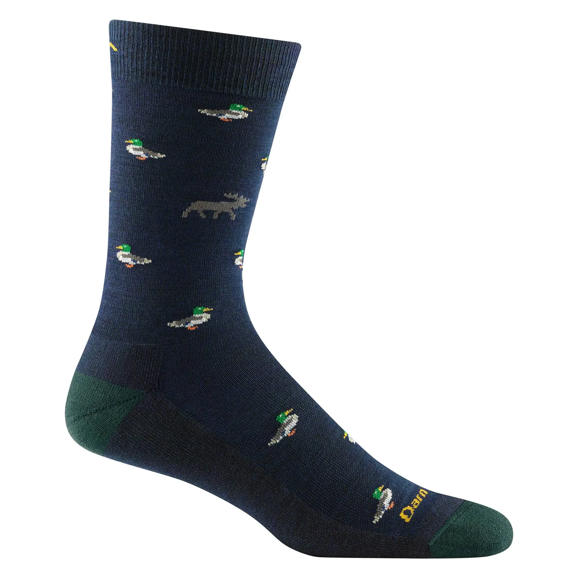 Darn Tough Men's Duck Duck Moose Crew Lightweight Cushion Sock