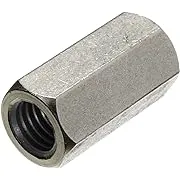 45132 1/4-20-Inch Stainless Steel Coupling Nut, 8-Pack