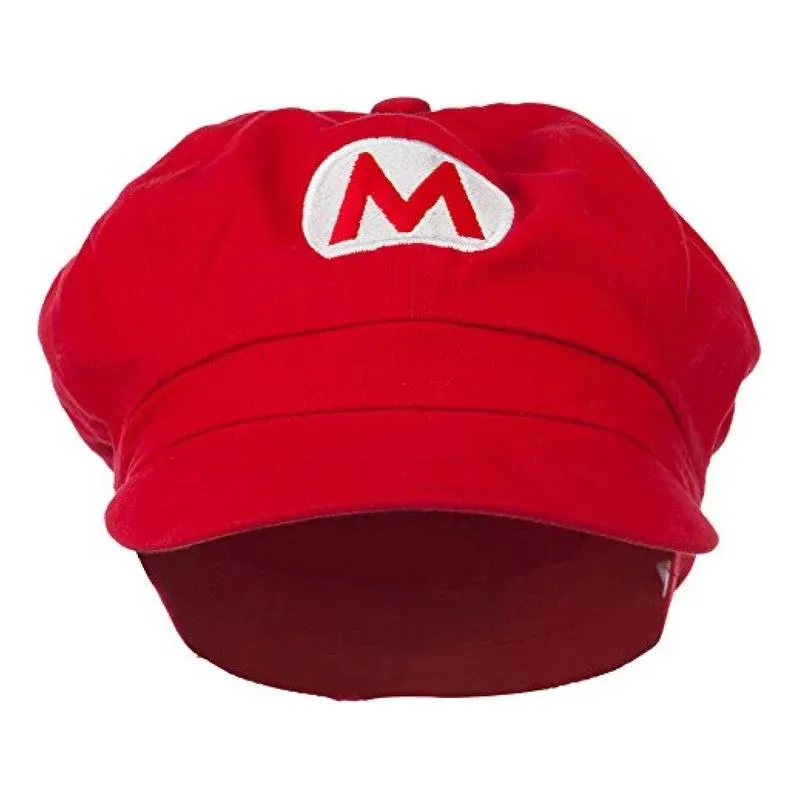 e4Hats.com Circle Mario and Luigi Embroidered Cotton Newsboy Cap