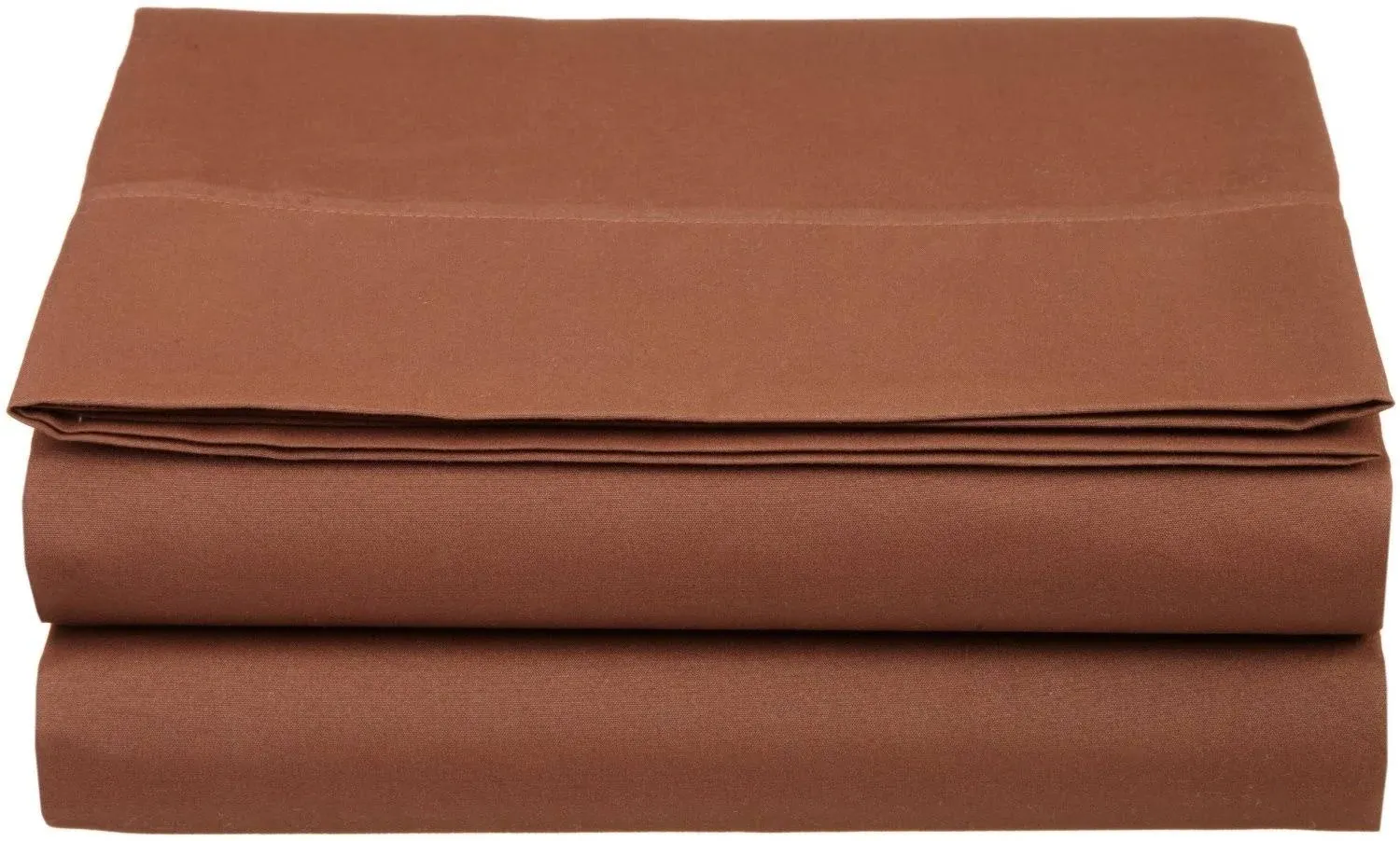 Cathay Home 108072-FL Flat Sheet, Queen, Chocolate