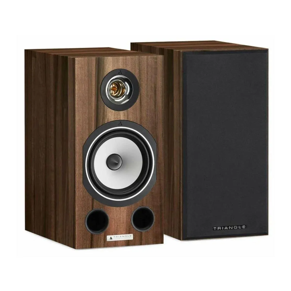 Triangle Esprit Comete Ez Hi-Fi Bookshelf Speaker, Chestnut, Pair