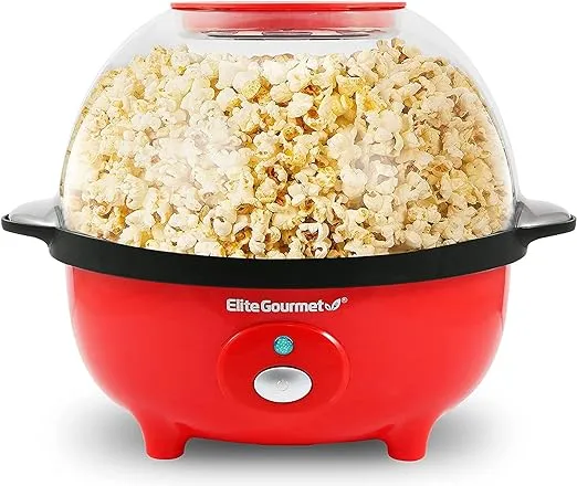 Elite Gourmet 3 Quart Popcorn Popper