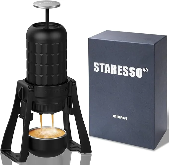 Staresso Mirage SP-300 Portable Coffee Espresso￼ Maker. Travel Coffee Machine