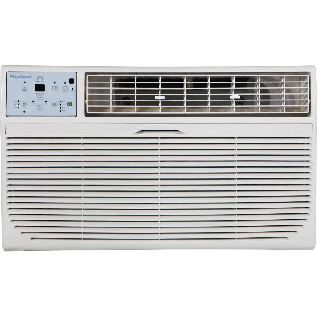 Keystone 14,000 BTU 700 Sq. Ft. Through-the-Wall Air Conditioner, White