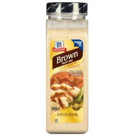 Product of McCormick Premium Brown Gravy 21 oz.