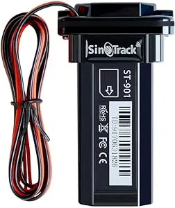 SinoTrack Vehicle Car GPS Tracker, Anti Lost Alarm Locator Mini Portable Real ...