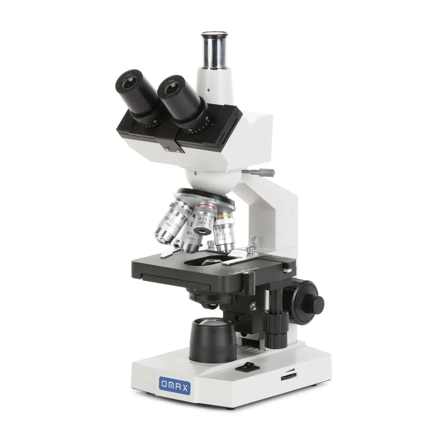 OMAX 40X-2500X Digital LED Trinocular Lab Compound Microscope with 2.0MP USB Camera