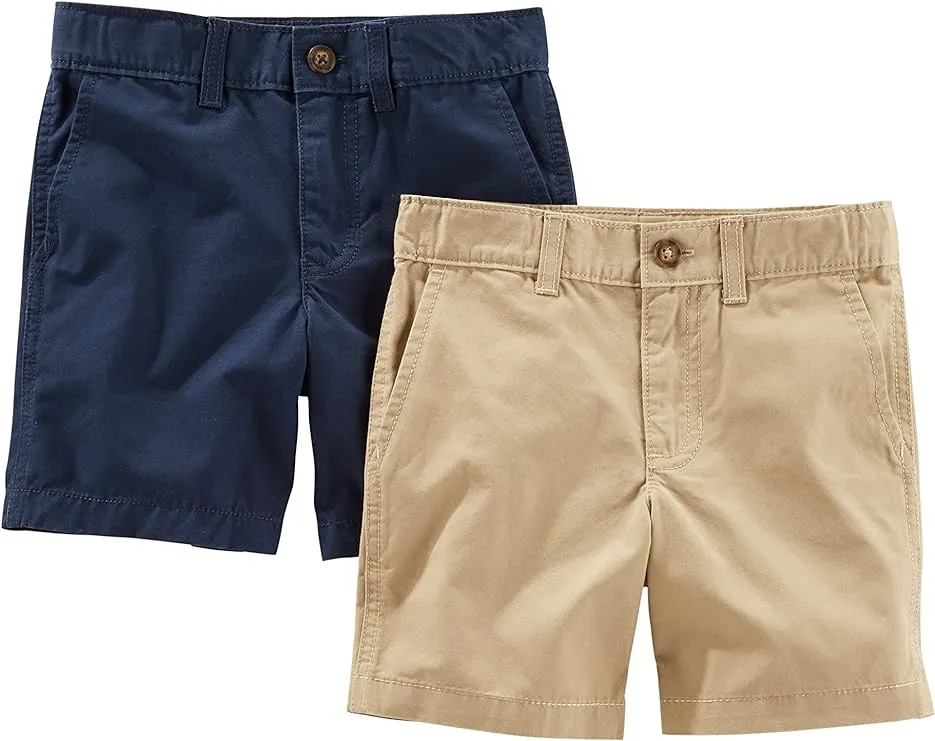 Simple Joys by Carter's Boys' Flat Front Shorts