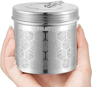 Extra Large Tea Ball Infuser for Pitcher(2 Pack), 18/8 Stainless Steel Tea Steeper, Extra Fine Mesh Tea Strainer Perfect for Brewing Herbs, Iced Tea, Coffee, Cooking Soup