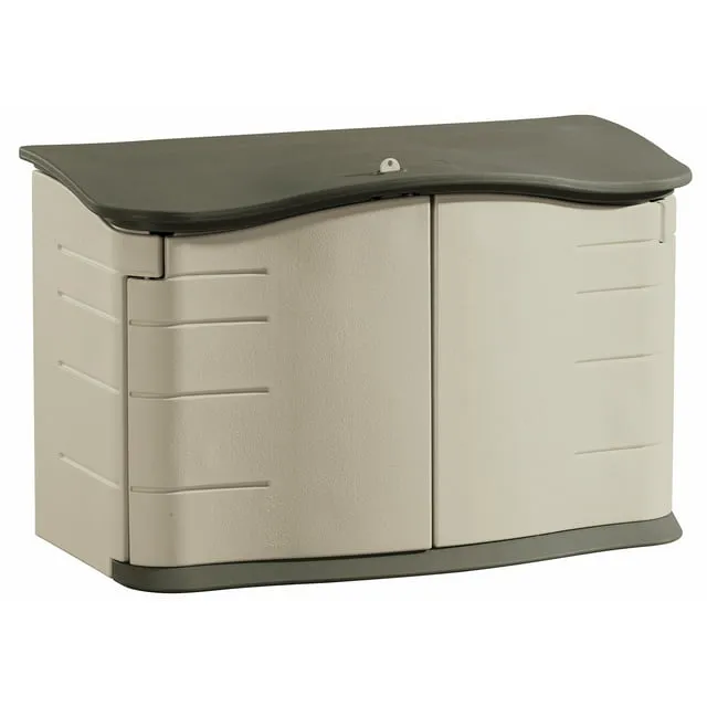 Rubbermaid Outdoor Storage Small Horizontal Shed FG374801OLVSS