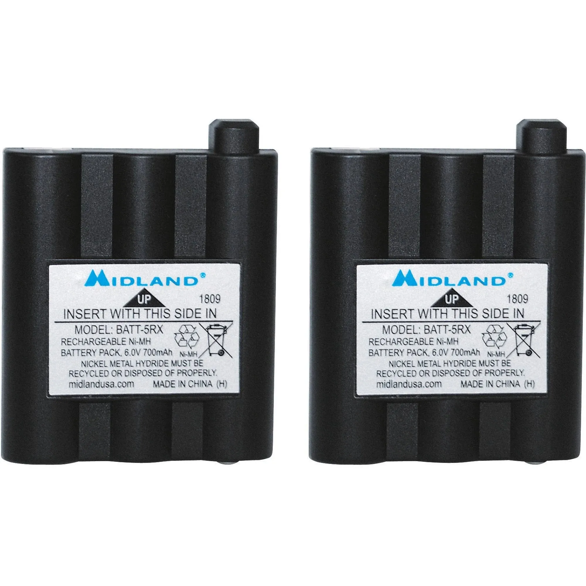 Battery Pack,Black,6V,700Ah Cap.,PK2