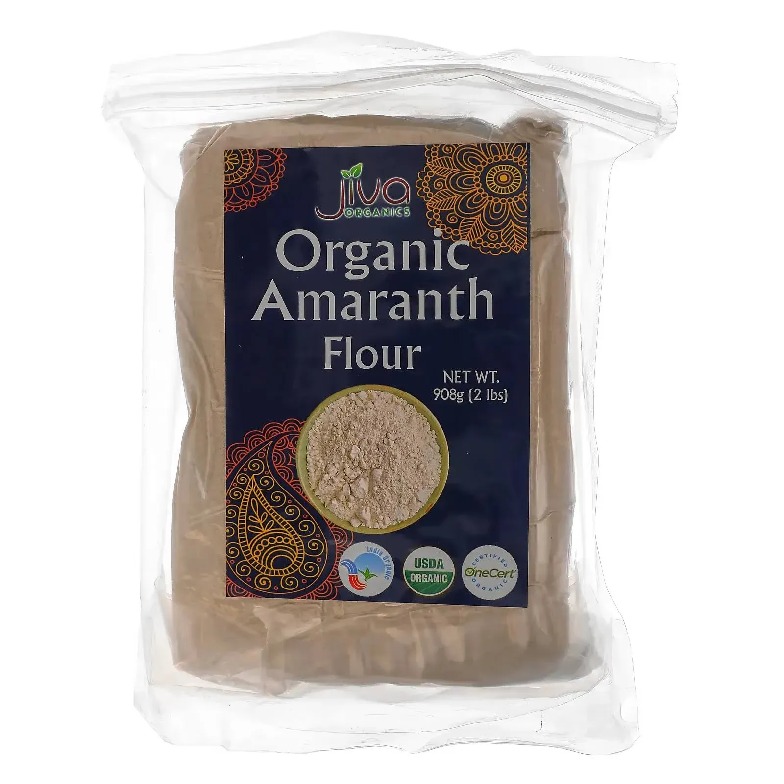 Jiva Organics Organic Amaranth Flour - 2 lb