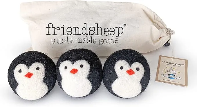 Friendsheep Eco Dryer Balls Penguin Trio Set of 3