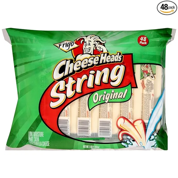 Cheese Heads String Frigo Cheese