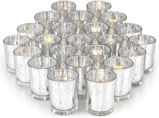 Volens Silver Votive Candle Holders Set of 72