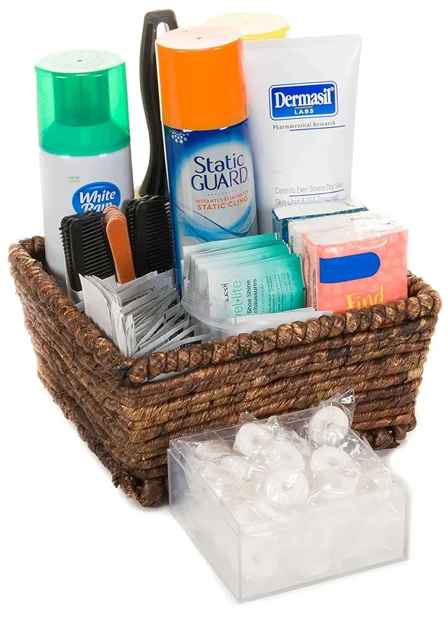 Guest Bathroom Amenity Basket - Wedding & Hosting