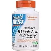 Doctor's Best, Stabilized R-Lipoic Acid with BioEnhanced Na-RALA, 200 mg, 60 Veggie Caps