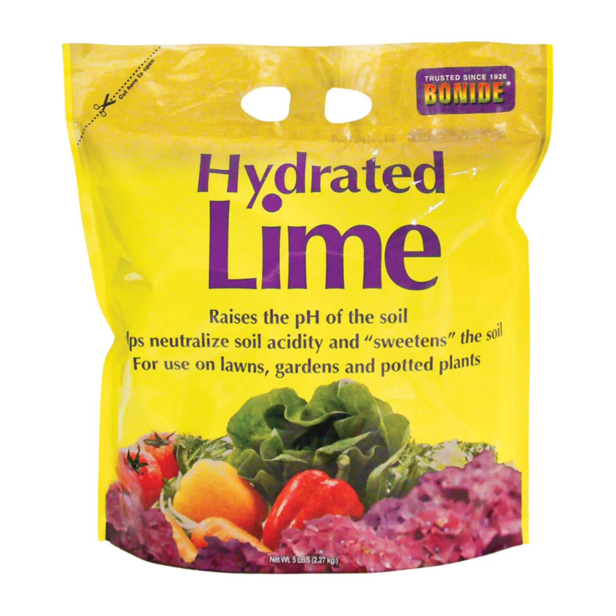 Bonide Chemical 978 B00BSH0U4A Number-5 Hydrated Lime for Soil-5 Pounds, Multi