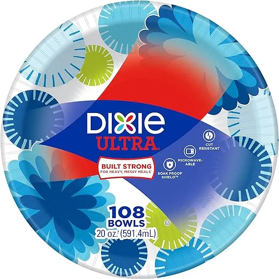 Dixie Ultra Paper Bowls - 108 Count, 20 oz