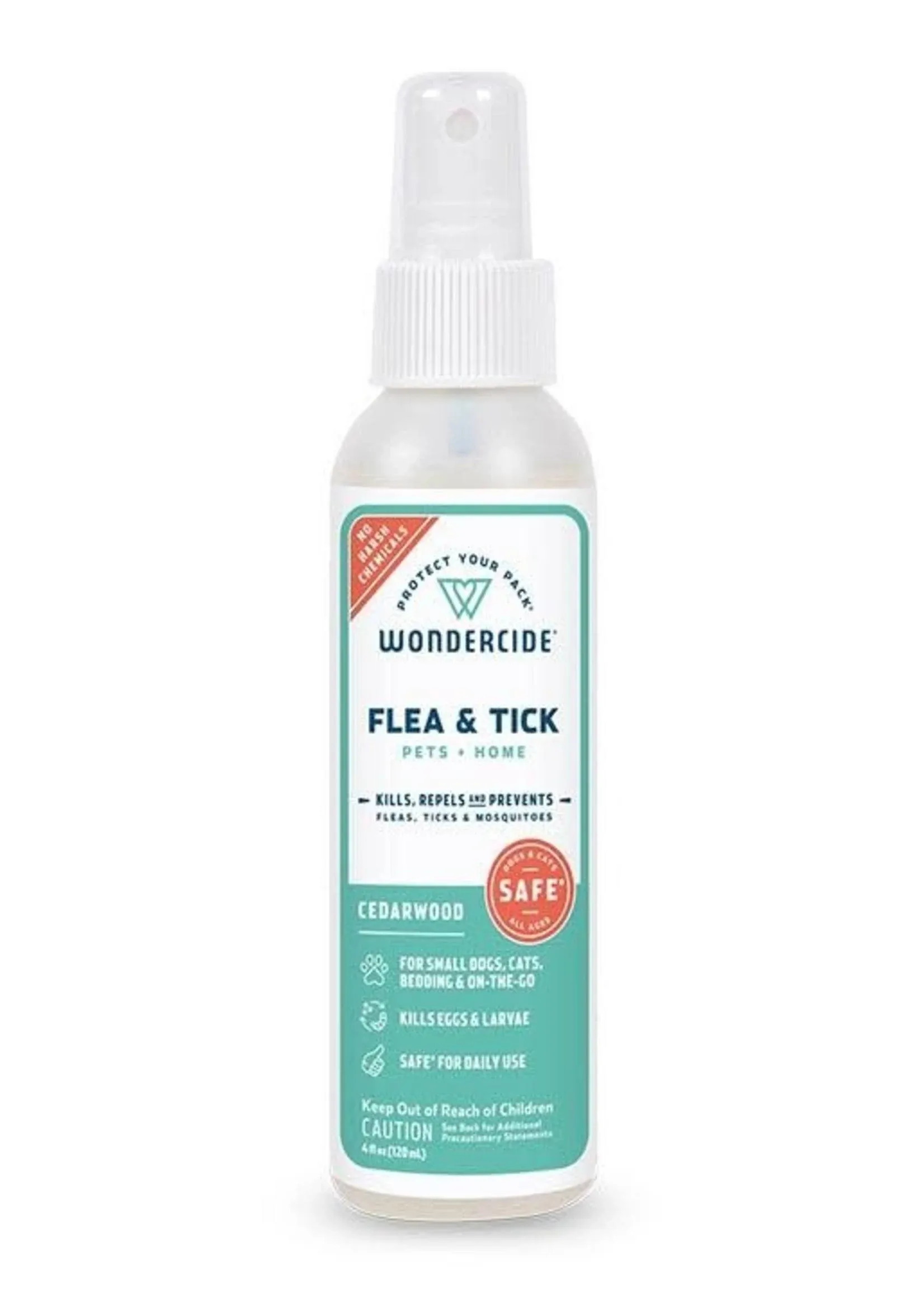 Wondercide Flea & Tick Spray for Pets & Home, Peppermint, 16-oz