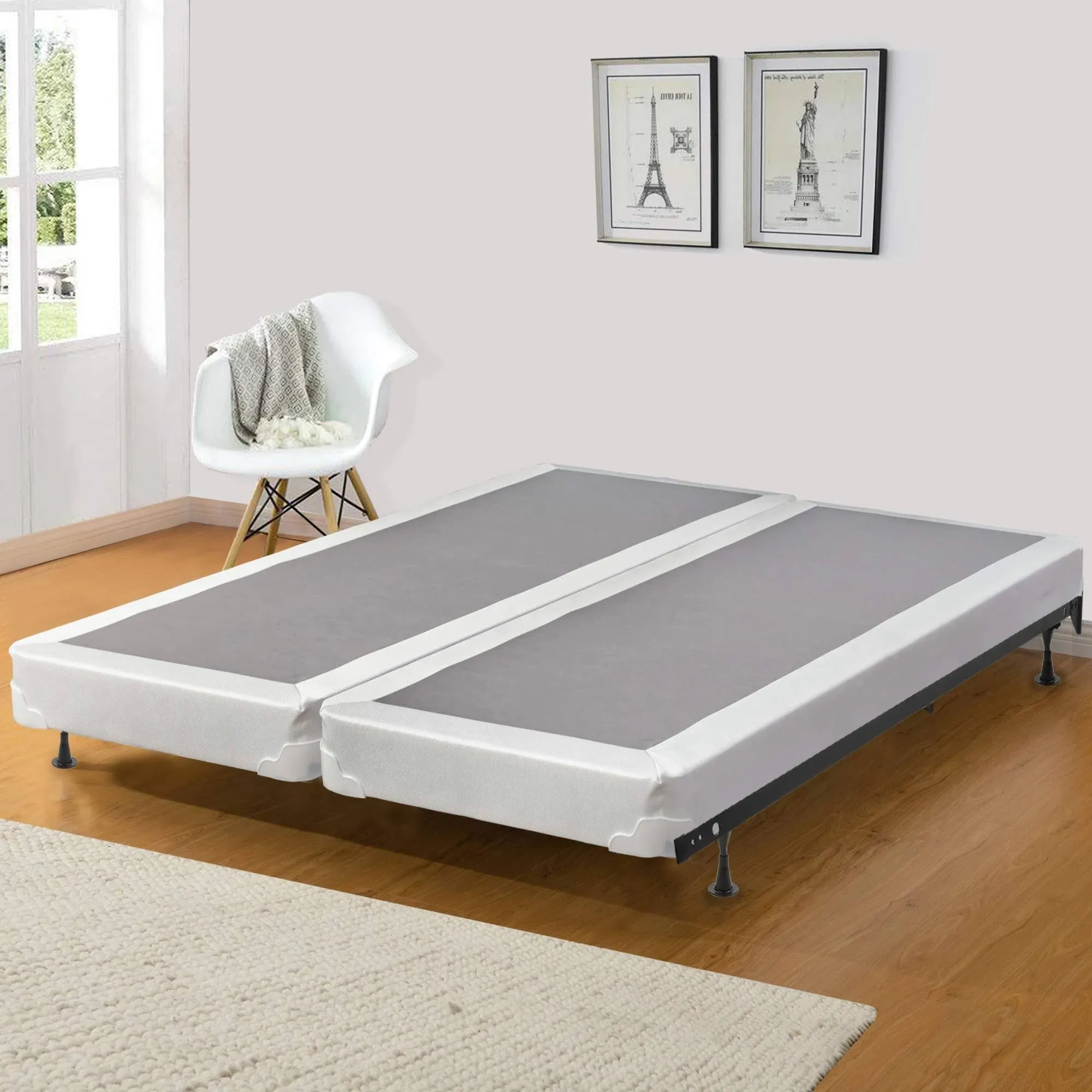 Spinal Solution Wood Traditional Box Spring/Foundation for Mattress Queen 3