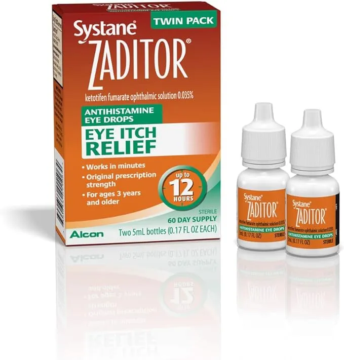 Zaditor Antihistamine Eye Drops