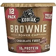 Kodiak Cakes Brownie in Cup Chocolate Fudge Case of 12-2.36 oz