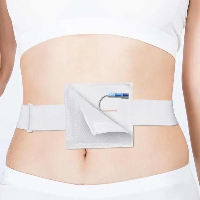 Feeding Tube Peritoneal Dialysis G Tube Belt G-Tube Holder, Comfortable and Conc