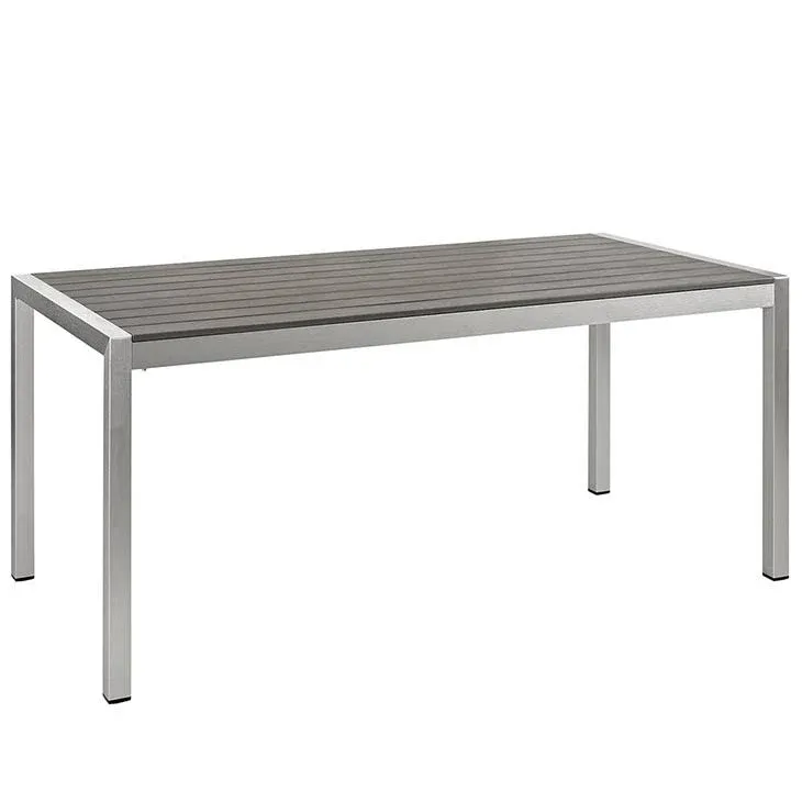 Sherman Outdoor Patio Aluminum Dining Table