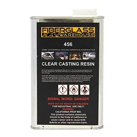 Polyester Clear Casting Resin w/Catalyst (Gallon)