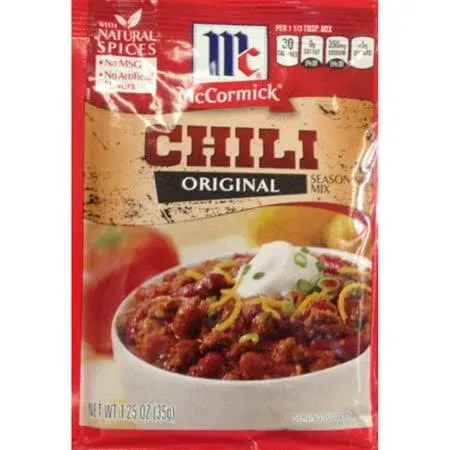 McCormick Chili Mild Seasoning Mix