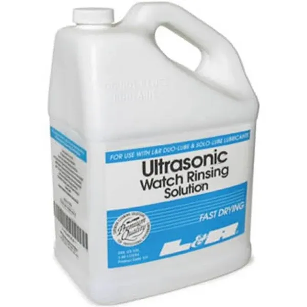 L & R Ultrasonic Watch Rinsing Solution 1 Gallon