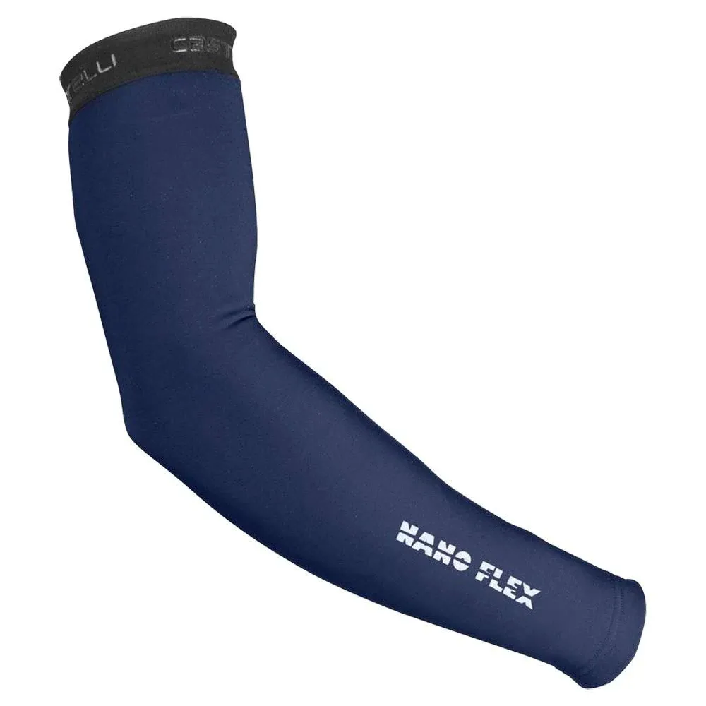 Castelli Nano Flex 3G Arm Warmers Deep Blue - M