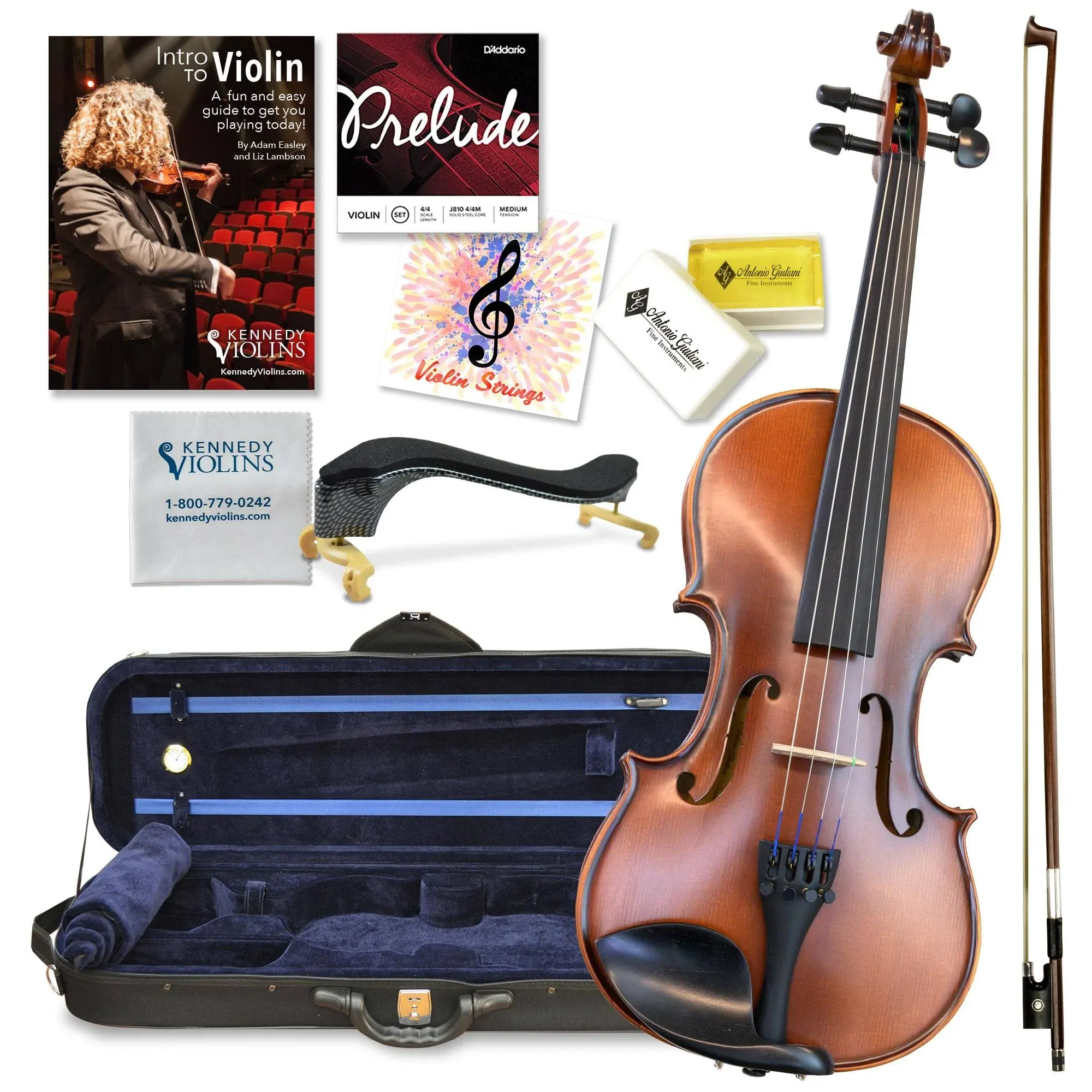 Antonio Giuliani- CLEARANCE Antonio Giuliani Etude Student Violin Outfit