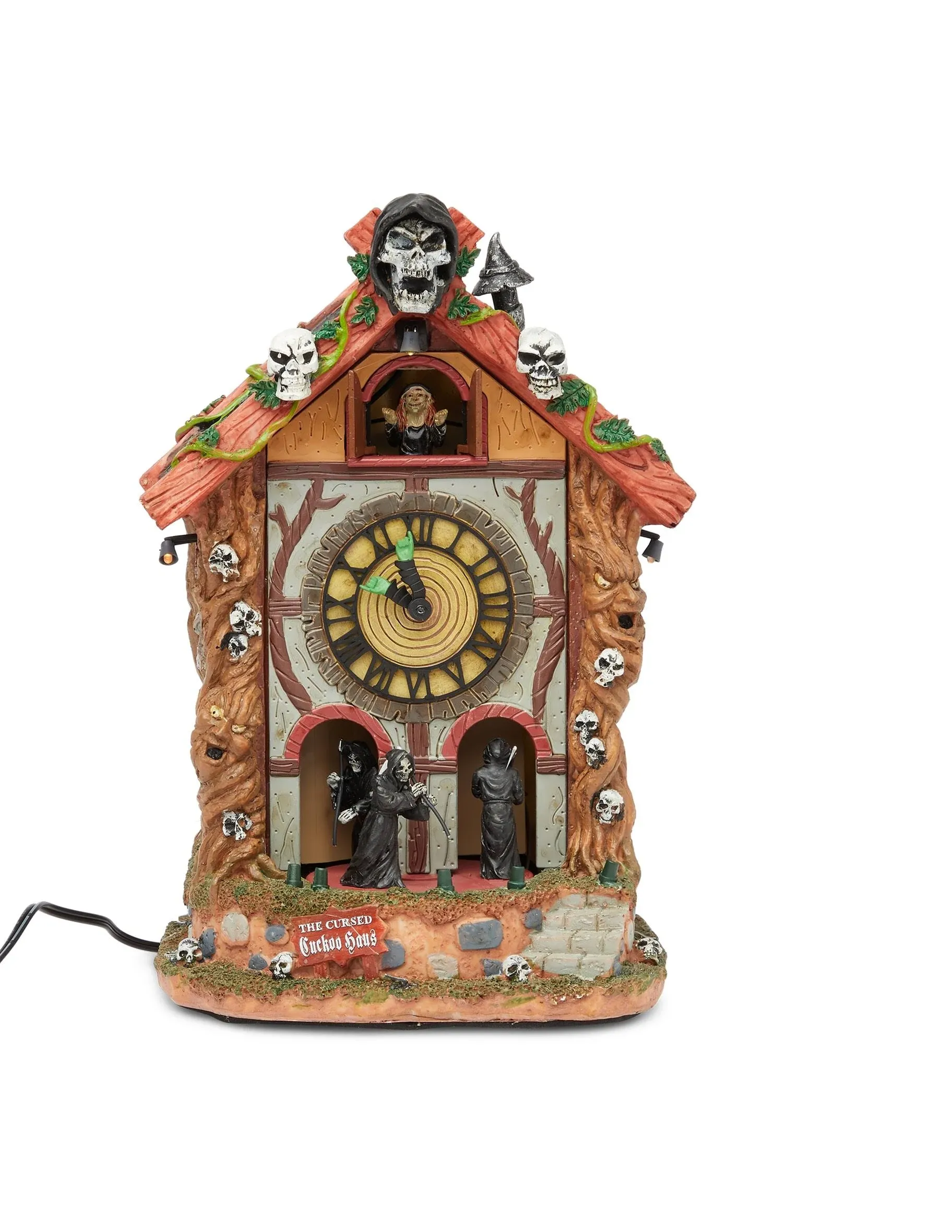 Lemax Spooky Town &#034;The Cursed Cuckoo Haus&#034; -  Animated 2019 -Retired -New in Box