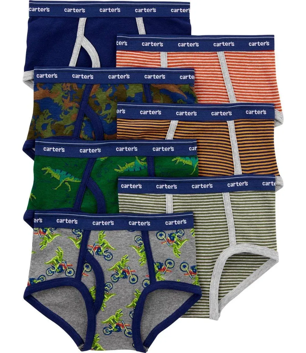 Boys Carter's Cotton Briefs 7 Pack