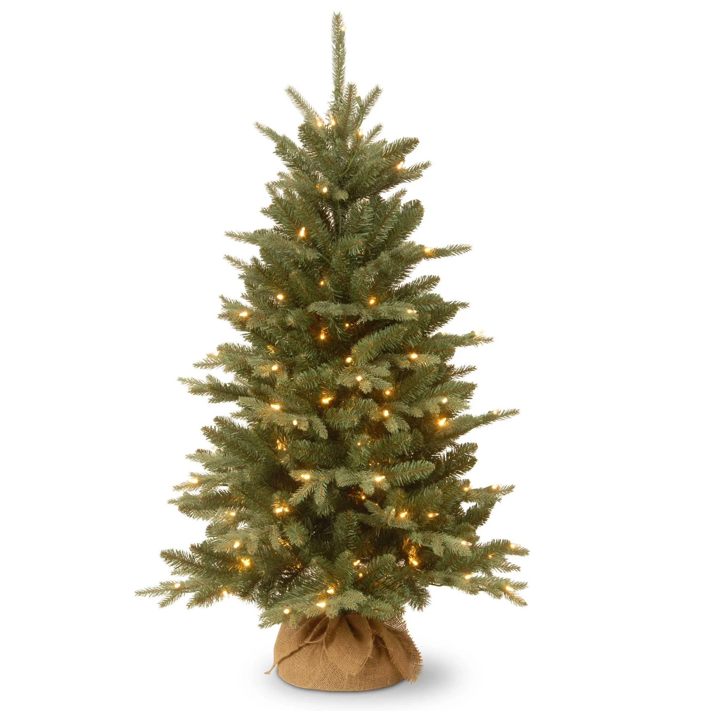 National Tree Company Kensington Burlap Artificial Christmas Tree