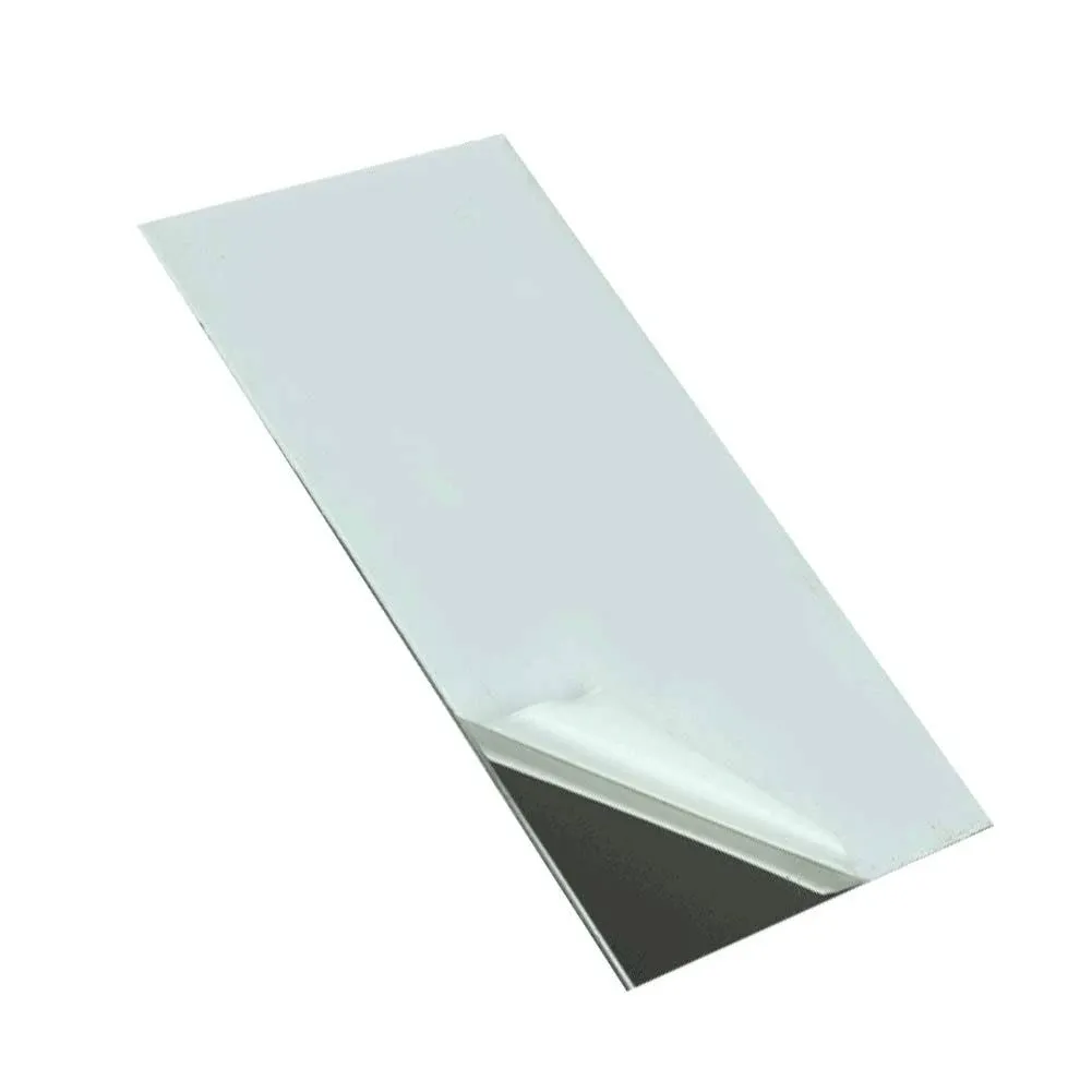 304 Stainless Steel Sheet,mirror Surface Polishing Finish, Metal raw Materials-200X300MM Thick:0.8mm