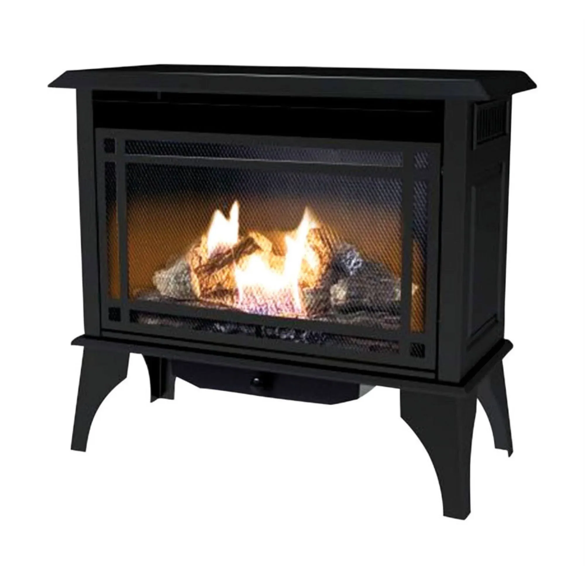 32 in. Intermediate 30,000 BTU Vent-Free Dual Fuel Gas Stove