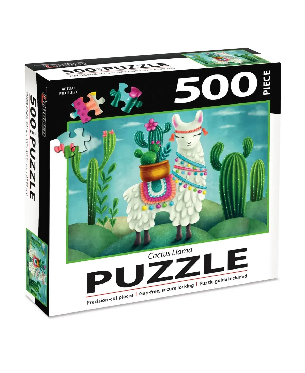 LANG Turner Licensing 500PC Puzzle CCTS Llama, Multi