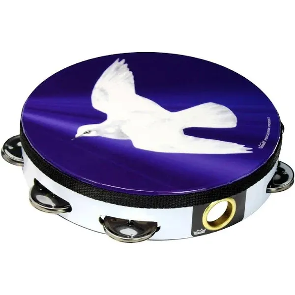 Remo Dove Tambourine 8 in. 16 Jingles