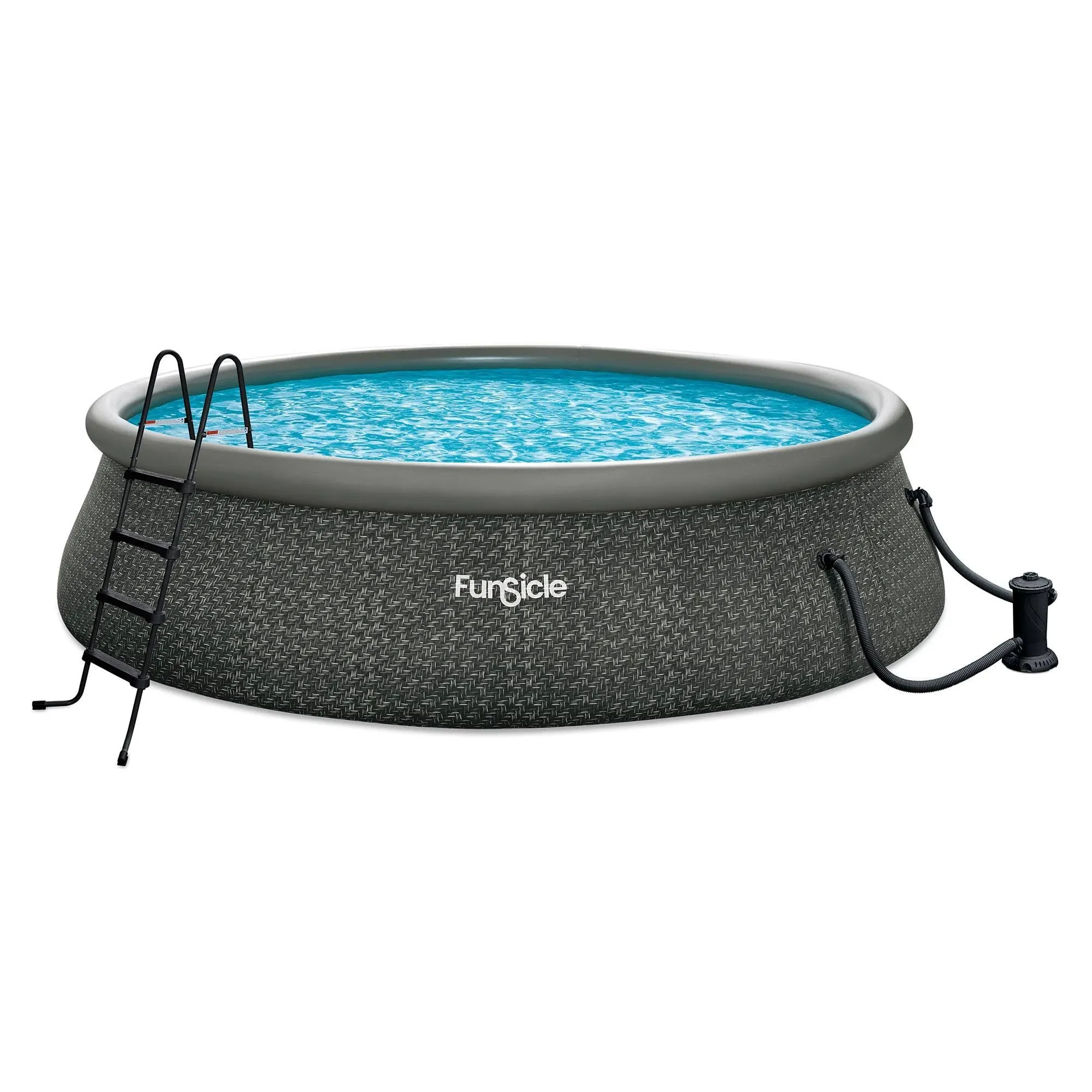 Funsicle 18' x 48" QuickSet Ring Top Above Ground Swimming Pool