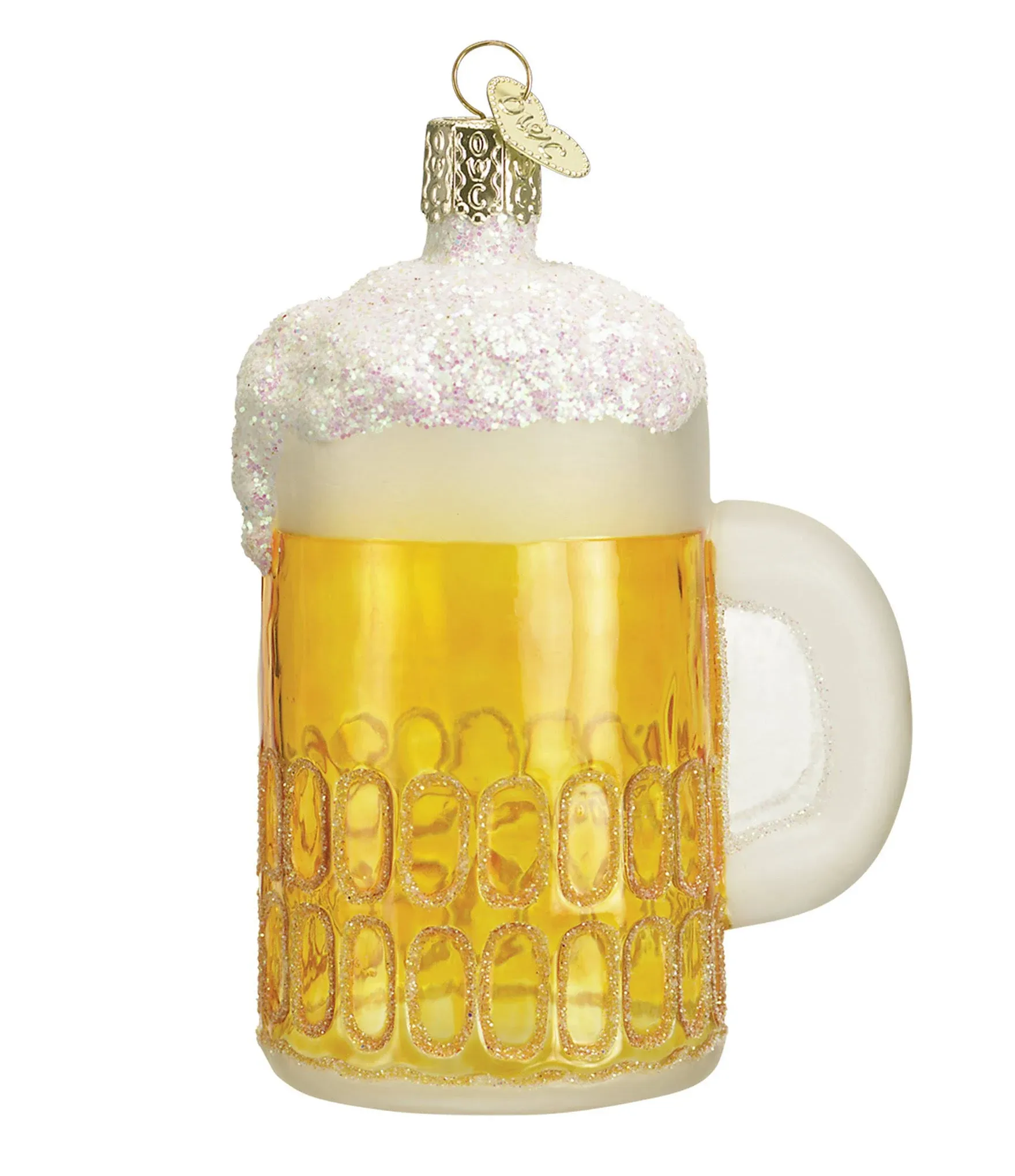 Old World Christmas Craft Beer Collection Glass Blown Ornaments for Christmas Tree, Mug