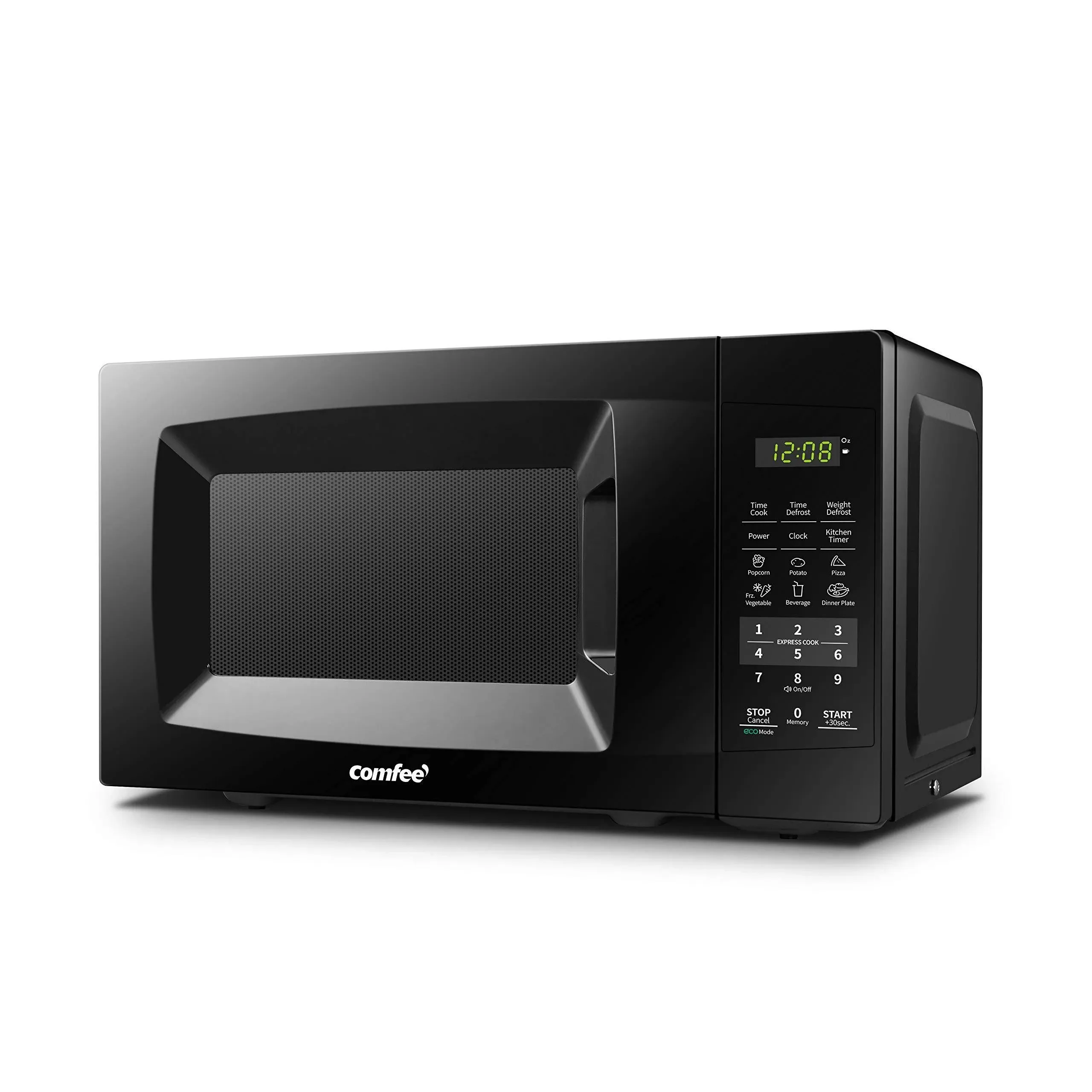 Comfee Countertop Microwave Oven with Sound On/Off, ECO Mode and Easy One-Touch Buttons